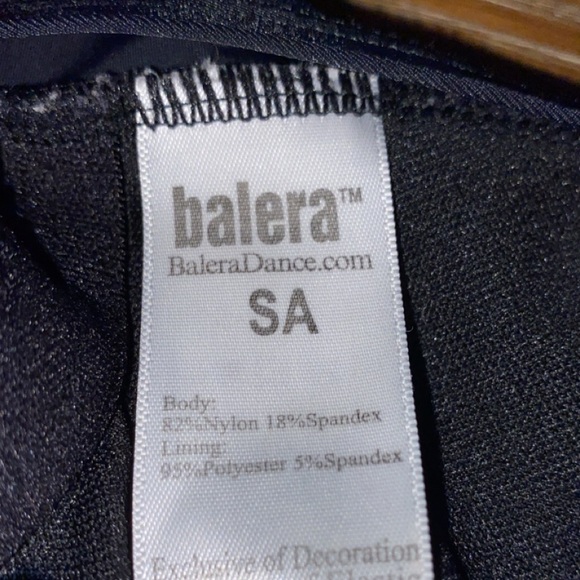 Balera Black Leotard - Picture 3 of 3